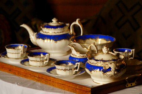 Tableware tea old