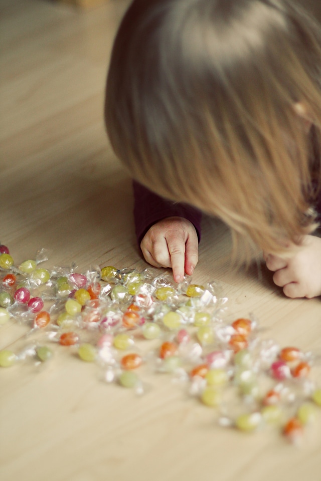 Girl play fun