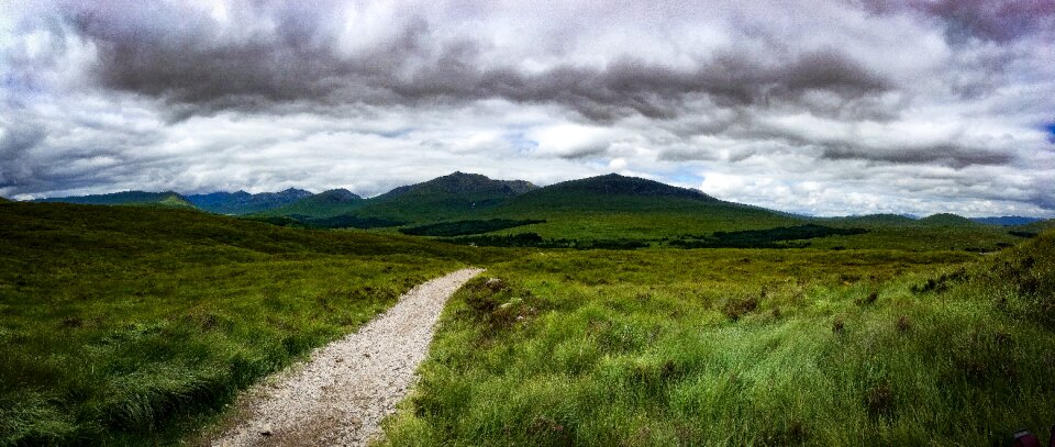 Mountain highlands trekking photo