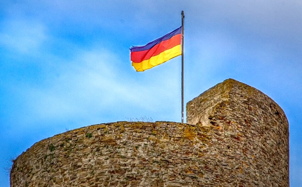 Castle tower stone