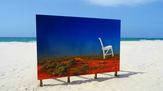 Outback art abstract landscape