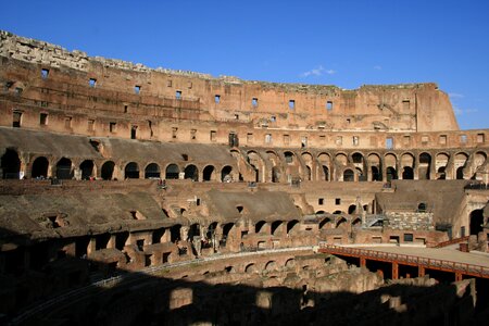 Colosseum italy ruin photo