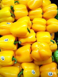 Vegetables pepper yellow