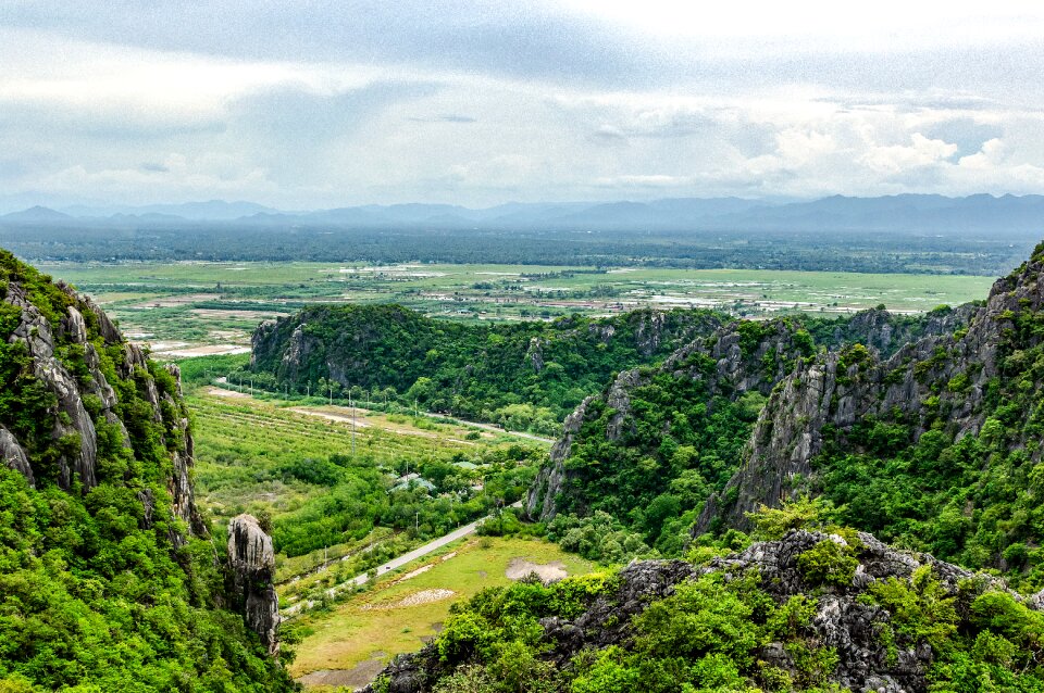 Landscape nature range