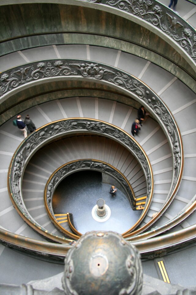Interior design spiral staircase building