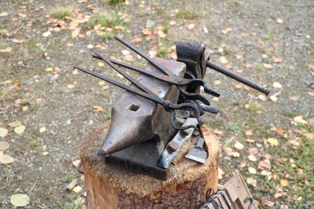 Iron smith forging