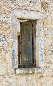 Weathered old shutters