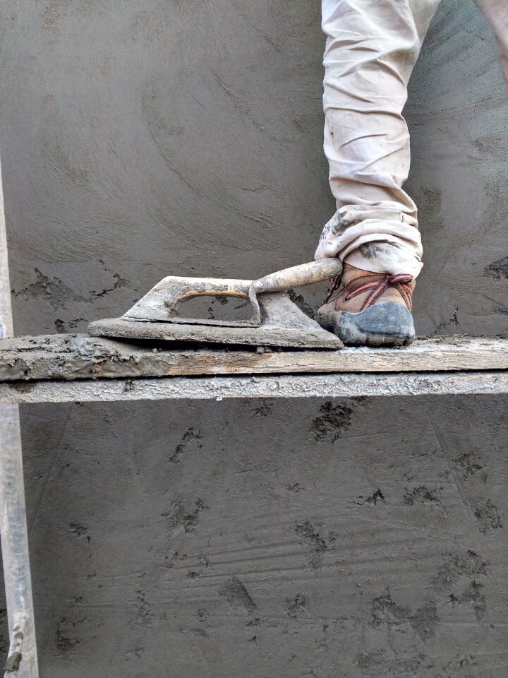 Iron polishing palette wood
