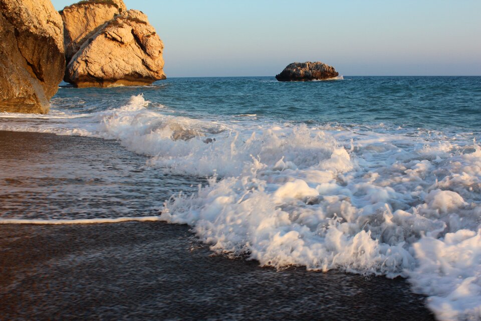 Coast wave surf photo