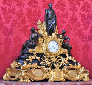 Napoleon iii antique clock