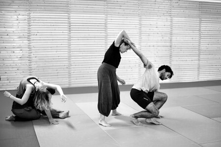 Dance close contemporary dance