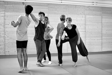Dance close contemporary dance