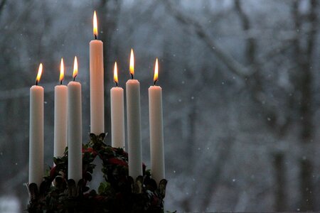 Light christmas december