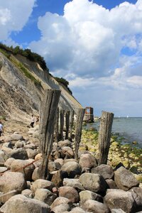 Baltic sea rock nature photo
