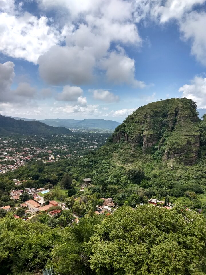 Landscape mexico malinalco
