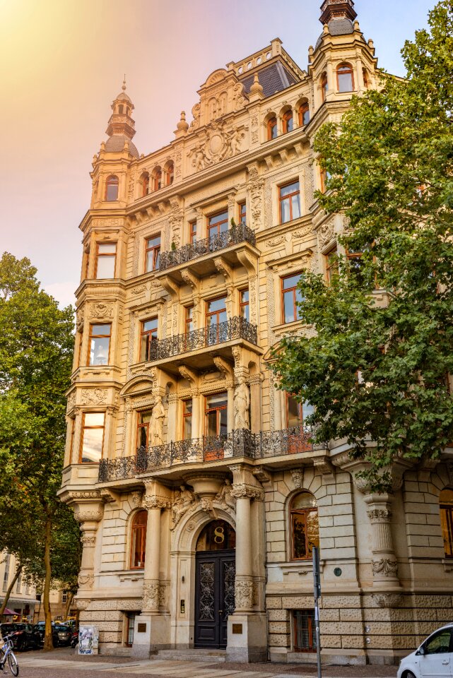 Downtown building architecture