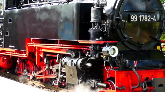 Train steam narrow gauge photo