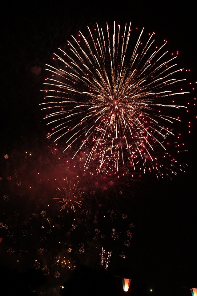 Explosion event celebrate