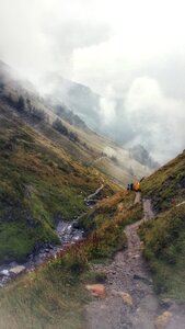 Adventure landscape trekking photo