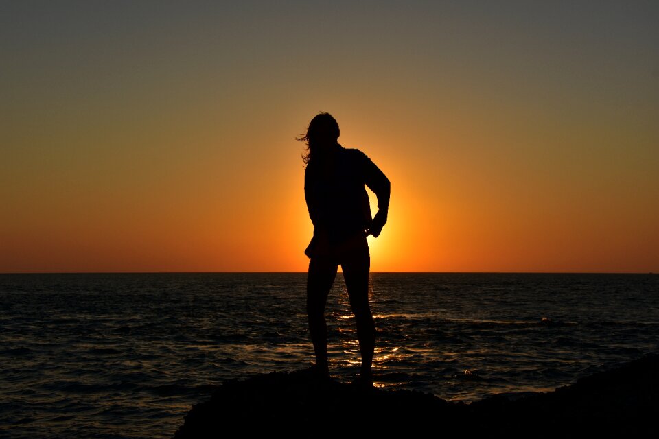 Nature sea the sun