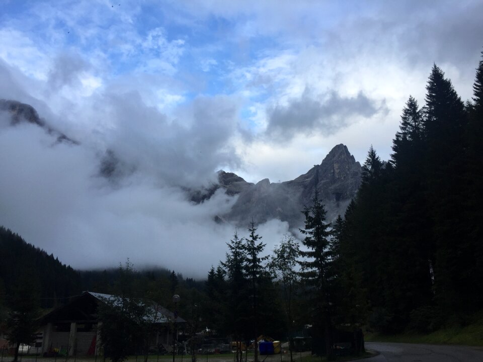 Trentino mountains italy