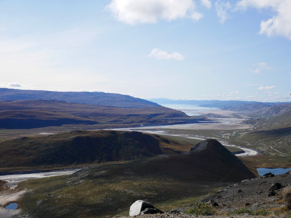 Mountains sky greenland