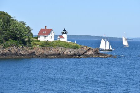 Windjammer sailboat