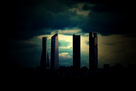 Spain tower city photo