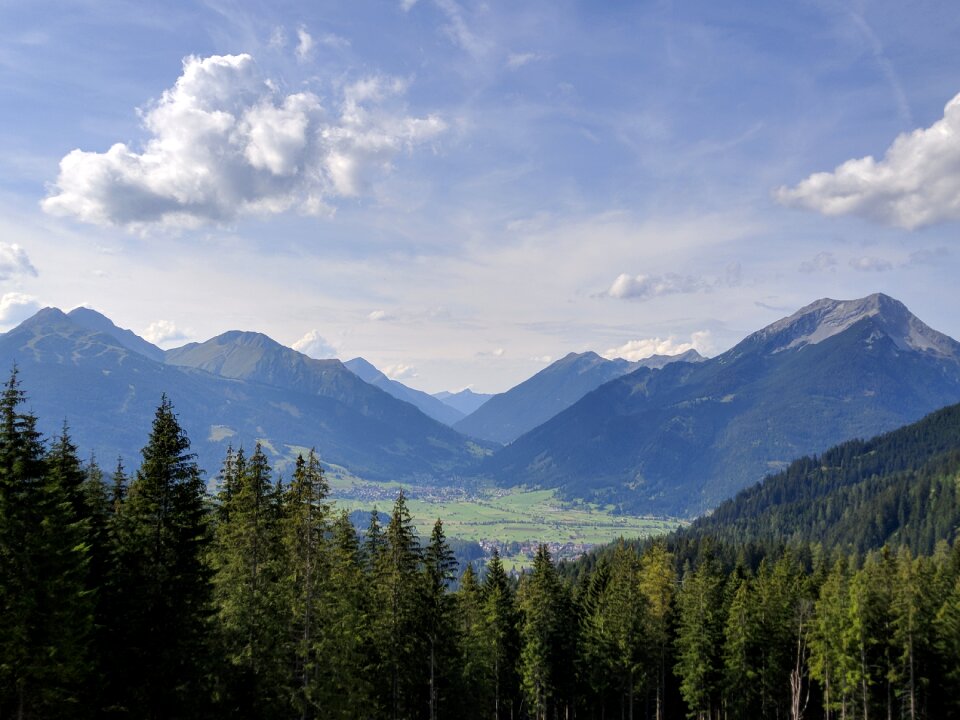 Landscape mountains