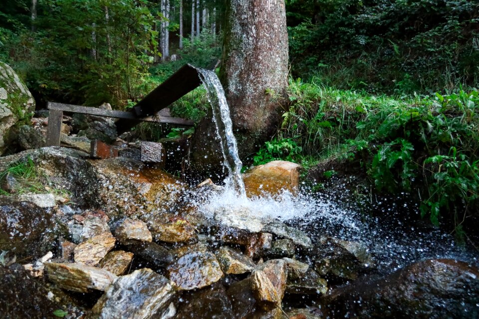 Waters water freeze