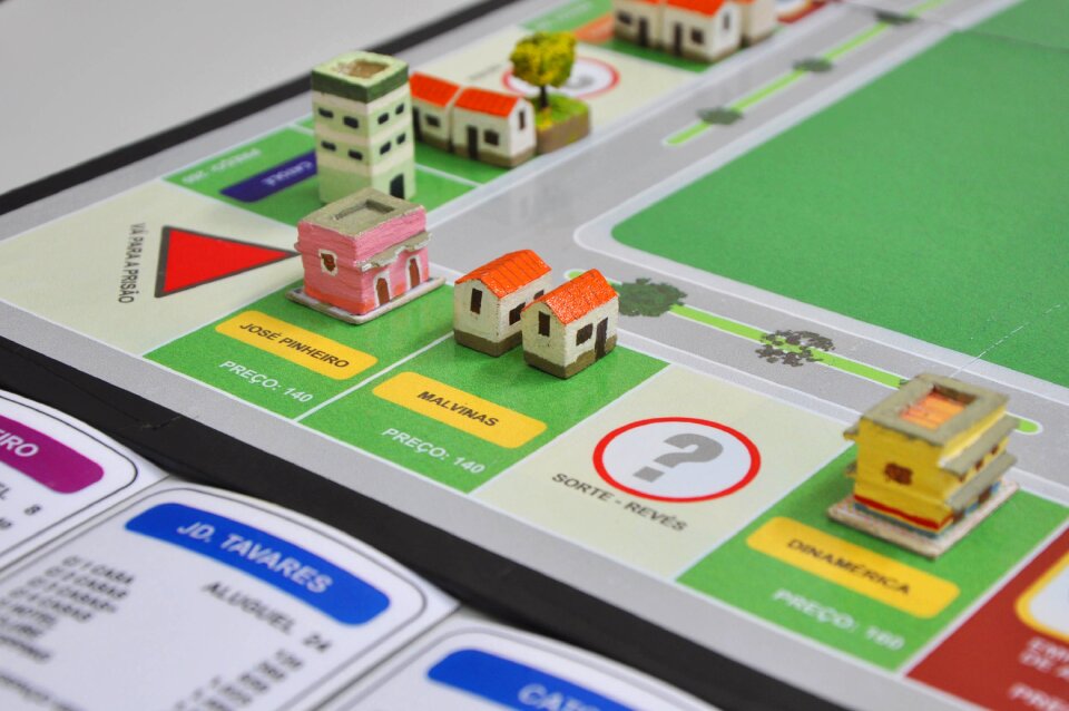 Bank imobiliary game custon game craft