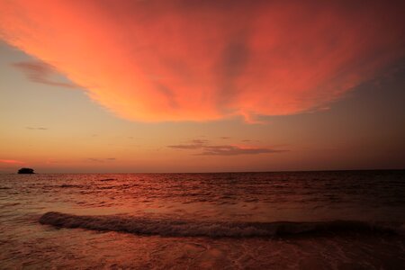 Thailand beach sunset