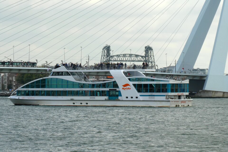 Rotterdam netherlands skyline