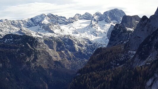 Alpine panorama summit