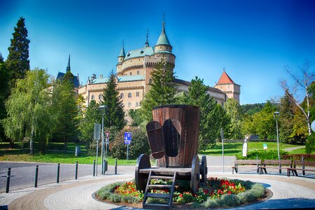 Bojnice castle slovakia lock