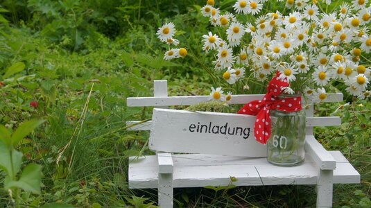 Map flowers decoration