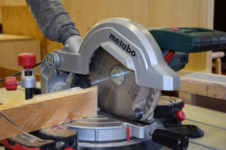 Cutting wood carpenter cutting