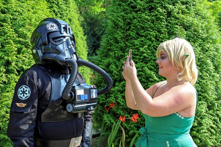 Role-play costume shooting