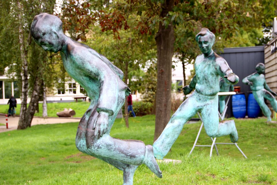 Children play sport