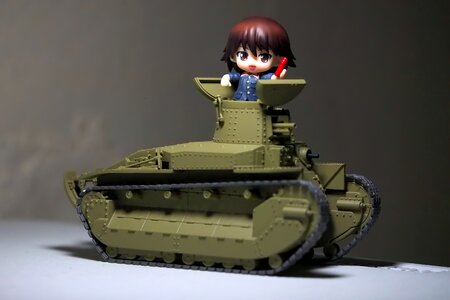 Panzer young lady photo