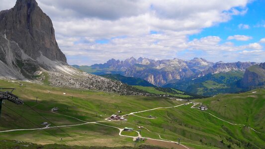 Nature scenic dolomites