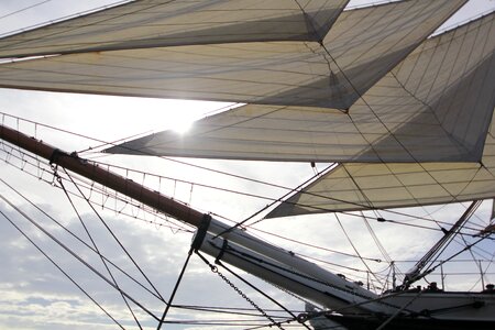 Nautical maritime sail photo