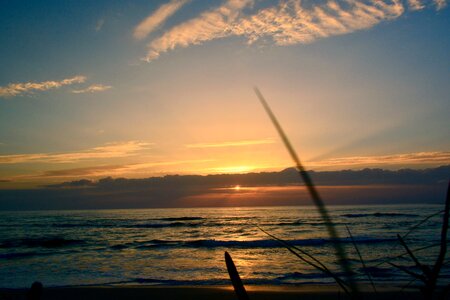 Beach sand holidays photo