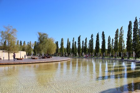 Sports stadium park