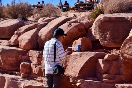 Man people smartphone