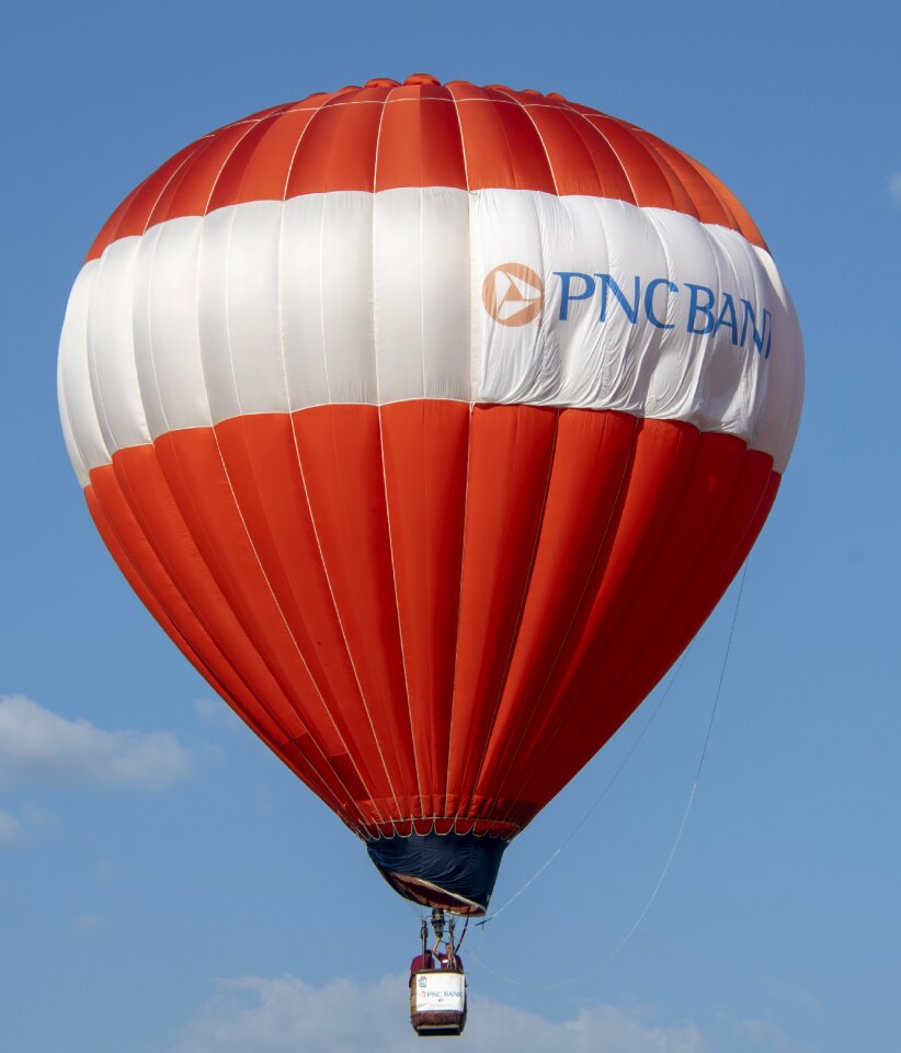 Flying floating colorful