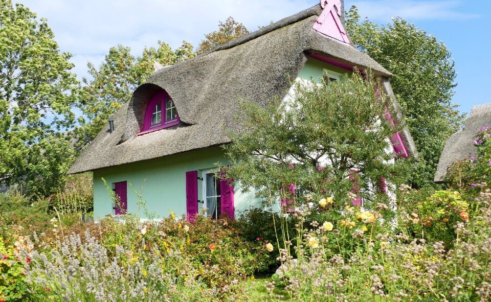 Architecture house facade rural