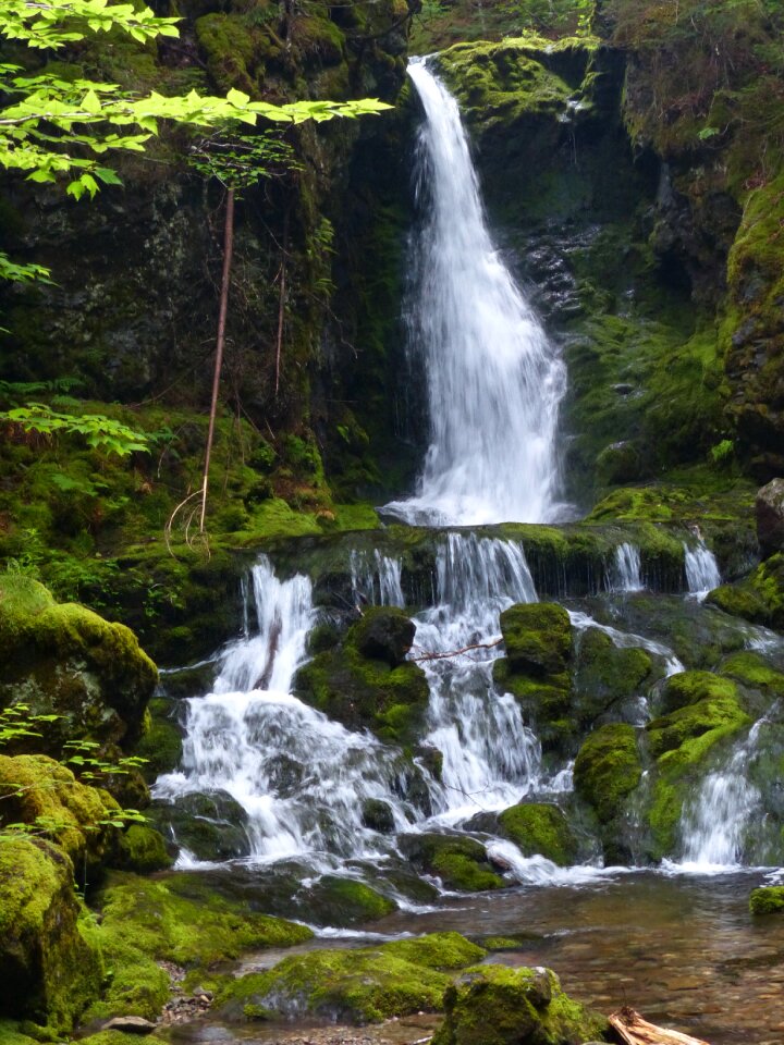 Waterfall green photo