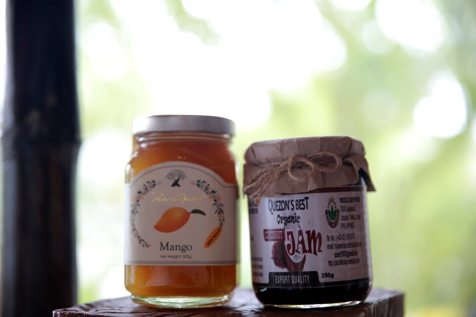 Fruit preserves mango jam mangojam
