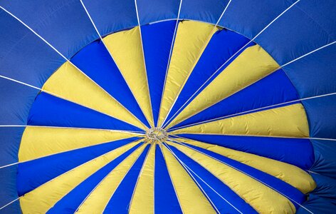 Flying floating colorful